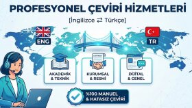 İngilizce -Türkçe çeviri yapıyorum