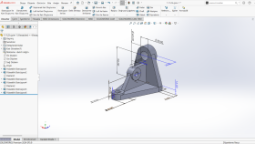 SolidWorks ile üretime uygun parça çizimi ve teknik resim ör