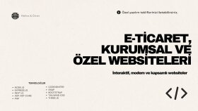 yeni nesil interaktif web siteleri sunuyorum