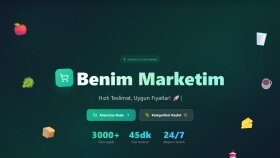 Devrek Benim Marketim - Sanal Market ve E-Ticaret Tasarımı