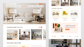 HOMEWAY – Modern Mobilya Websitesi
