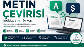 akıcı ve doğal metin çevirisi yaparım