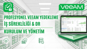 Veeam ile verilerinizin yedekleme&kurtarma sürecini yönetirm