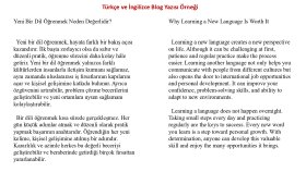 İngilizce metinlerinizi özenle çeviririm