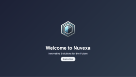 Nuvexa Yazılım ve Teknoloji Şirket Web Sayfası