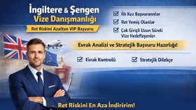 İngiltere ve Schengen vize başvuru danışmanlığı yaparım