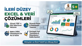 görsel veriyi Excele aktarır karmaşık veriyi sadeleştiririm