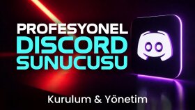 Discord sunucusu kurulumu ve profesyonel yönetim yapıyorum