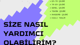 yetkin olduğum alanlarda tercümanlık yapmaya hazırım
