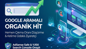 sitenizi Google aramalı organik ziyaretçi ile uçururum