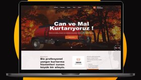 İtfaiye Tankeri - Web Site Yapımı