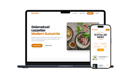 restoran ve kafeniz için dijital QR menü yapabilirim