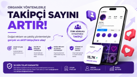 instagram hesaplarınıza organik takipçi kazandırırırım