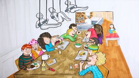 Restorant stop motion