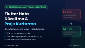 Mobil uygulamanızdaki hataları düzeltir ve geliştiririm