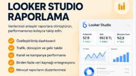 verilerinizi Looker Studio ile anlaşılır şekilde raporlarım