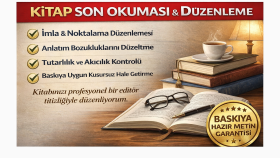 metinlerinizi yayın ve teslim öncesi kusursuz hâle getiririm