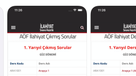 Aof çıkmış sorular 