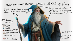 D&D Mage Tasarım