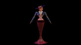 3D Gotik Karakter Tasarımı