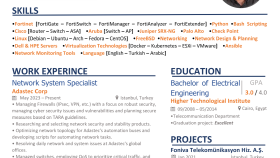 istediğiniz formatta İngilizce ve Türkçe cv hazırlarım