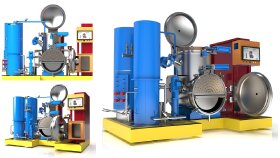 3d makine modelinizi gerçekçi render hazırlarım