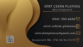 Çekim Platosu Kartvizit Çalışmam
