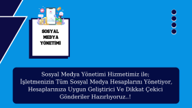 Sosyal Medya Hesap Yönetimi Hizmetimiz..!