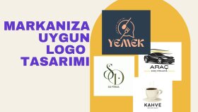 markanız için akılda kalıcı logo tasarımı yapıyorum