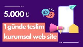 istediğiniz tarzda kurumsal web sitesi yaparım
