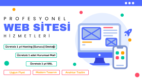 profesyonel anahtar teslim web sitesi yapabilirim
