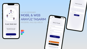 mobil ve web arayüz tasarımınızı yapabilirim