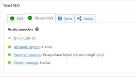 Yoast SEO Eklentisi Kullanımı