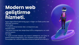  modern ve SEO uyumlu web yazılım geliştireceğim