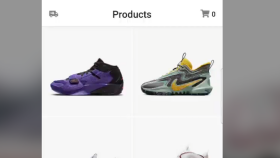 Shopping App/ React Native