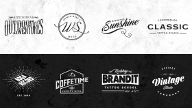 8 Adet Logo ve Rozetler