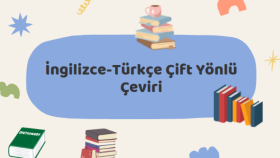İngilizce-Türkçe çift taraflı çevirmenlik yapabilirim