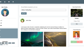 Web Design Project | Social Media