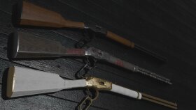 Winchester 1873 Tüfeği modellemem