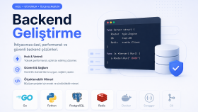backend servislerinizi geliştirebilirim