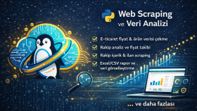 web verilerini analiz ederek anlamlı içgörüler üretiyorum