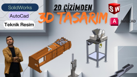 12 Yıllık Tecrübeyle SolidWorks Sac Metal Tasarımları 