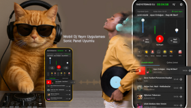 Dj mobil yayın uygulaması hazırlarım