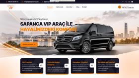 Sapanca VIP – PHP Tabanlı Kurumsal Web Sitesi