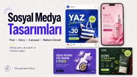 sosyal medya reklam içeriği ve post tasarımları yapabilirim