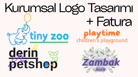 markanıza özgün wordmark veya hand-drawn logo tasarlıyorum