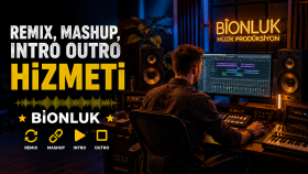 remix, mashup, intro outro hazırlayabilirim