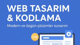 web tasarım ve kodlama ile modern ve özgün çözümler sunarım