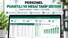 Personel Puantaj ve Mesai Takip Sistemi