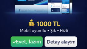  admin panelli modern web siteleri kurarım